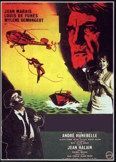 Comdie policire franaise ralise par Andr Hunebelle en 1964 avec Jean Marais, Louis de Funs, Mylne Demongeot