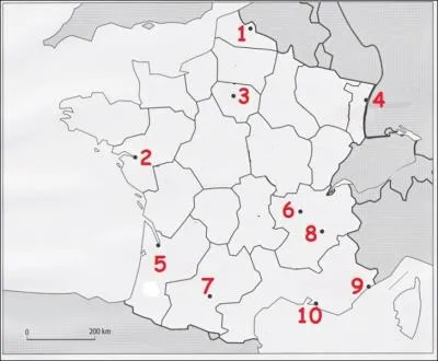 Toulouse correspond au numro :