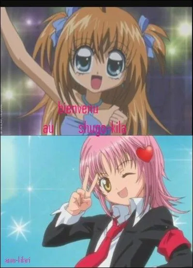 Lequel de ces deux personnages de manga est dans  Shugo Chara  ?
