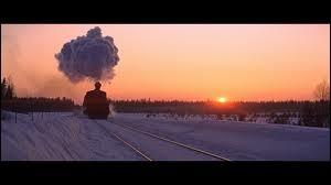 Dans quel film entend-on les paroles de chanson  Mes Yeux Lara revoient encore ce train , ce dernier train qui part vers le lointain  ?