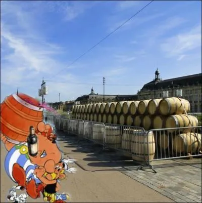 Quelques facties de nos deux gaulois dans le port de... .