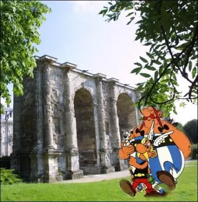 Passage oblig rempli de nostalgie par la porte de Mars  ... .