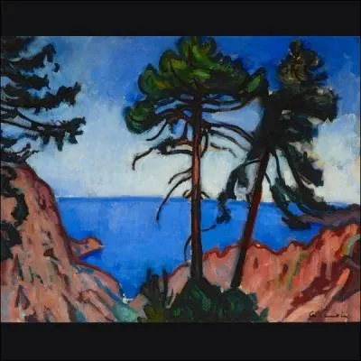 Qui a peint Les calanques de Piana Corse ?