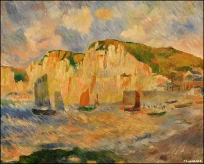 Qui a peint Falaises ?