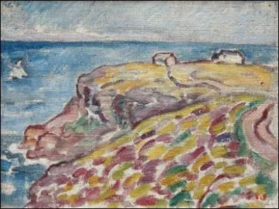 Qui a peint Maisonnettes sur la falaise ?