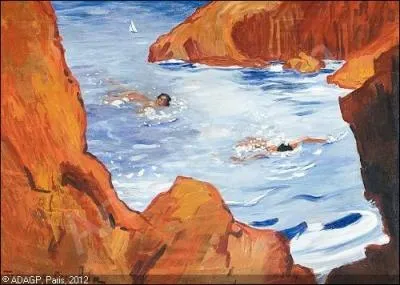 Qui a peint Les calanques ?