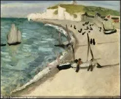 Qui a peint Falaise d'Amont  Etretat ?