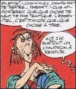 Metteur en scne au thtre de Condate ( Rennes ), Elonoradus embauche Astrix et Oblix. Dans quel album le voit-on ?