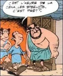 Intendant de la famille Quiquilfus, Gardefrjus a peur que nos deux gaulois prennent sa place au sein de la famille. Dans quel album le trouve-t-on ?