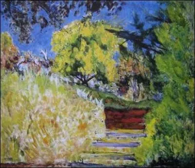 Qui a peint L'escalier dans le jardin ?