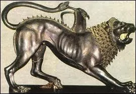 Comment se nomme ce lion ail avec une tte de gazelle sur le dos ?