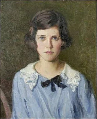 Portrait d'Edith Grew , petite-fille de l'artiste