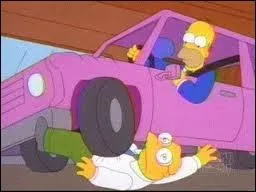 D'oh ! Quel vieillard malchanceux Homer vient-il d'craser ?