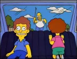 De quel film est issue cette scne rinterprte par Homer Simpson courant aprs la voiture des Flanders ?