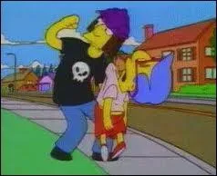 Encore trois questions sur des personnages secondaires pour essayer de vous dpartager : comment s'appelle la brute qui met une correction  Milhouse ?