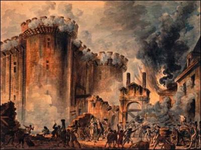 Lors de la prise de la Bastille, le 14 juillet 1789, combien de prisonniers restaient-il dans la prison royale ?