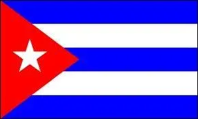 Quel pays communiste d'Amrique latine est reprsent par ce drapeau ?