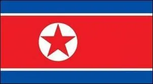 Quel pays communiste asiatique et dictature la plus ferme du monde est reprsent par ce drapeau depuis 1948 ?