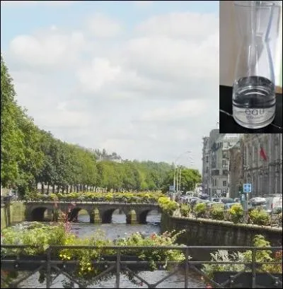 Dans quelle ville de Bretagne, les restaurateurs vont recevoir de la mairie des carafes sigles d'un logo   Eau de ... .   pour promouvoir la consommation d'eau du robinet de trs bonne qualit ?