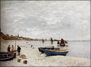 Plage de Sainte-Adresse, 1867