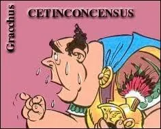 Gracchus Ctinconcensus est l'amiral romain responsable de la perte de la galre de Jules Csar. On le voit dans l'album ...