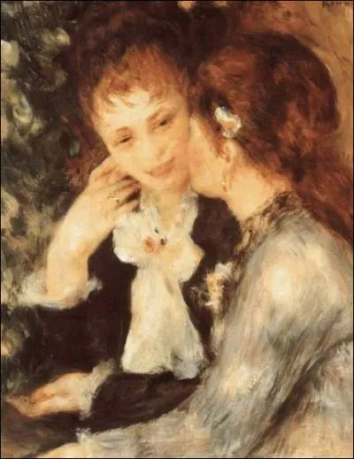 Deux jeunes femmes causant, 1878