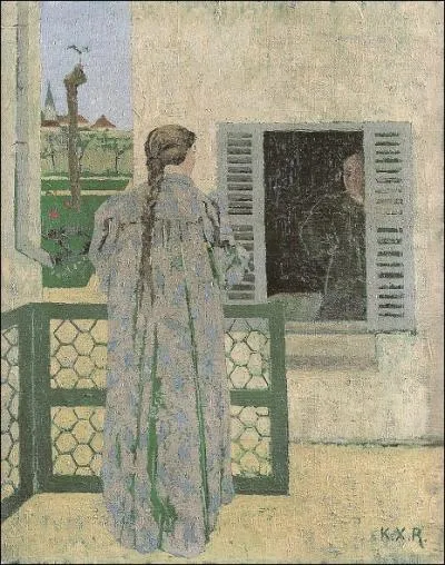 Conversation, vers 1891-1893