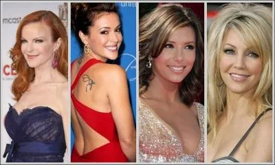 Quelle actrice n'a jamais jou dans  Melrose Place  ?