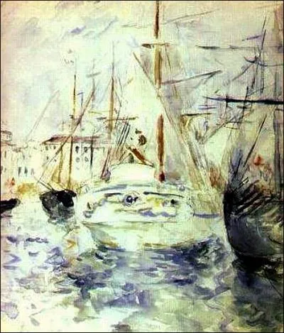 Qui a peint Bateau blanc sur le port de Nice ?