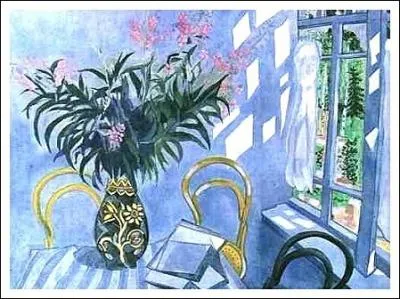 Qui a peint Fen�tre bleue ?