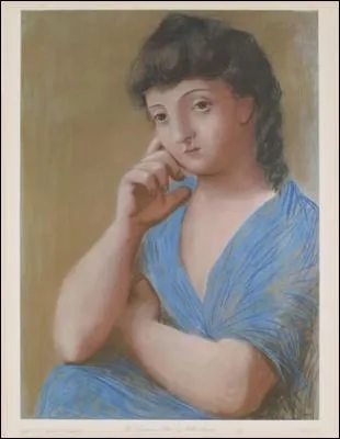 Qui a peint La femme en bleu ?