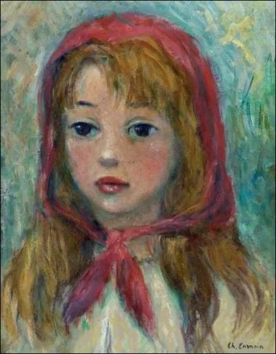 Qui a peint La jeune fille au foulard rouge ?