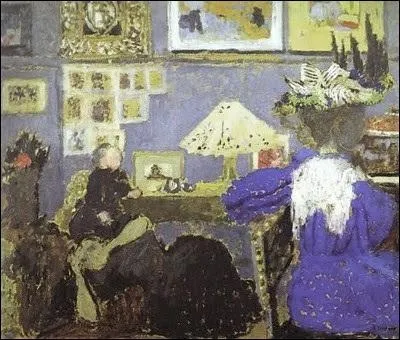 Qui a peint Femme en bleu ?