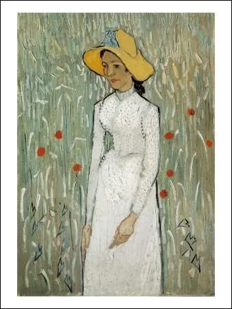 Qui a peint Fille en blanc ?