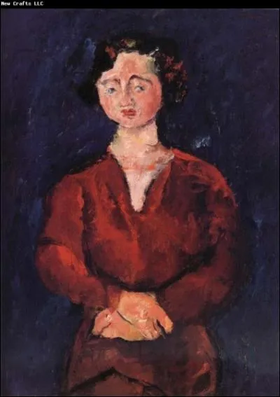 Qui a peint Femme en rouge ?