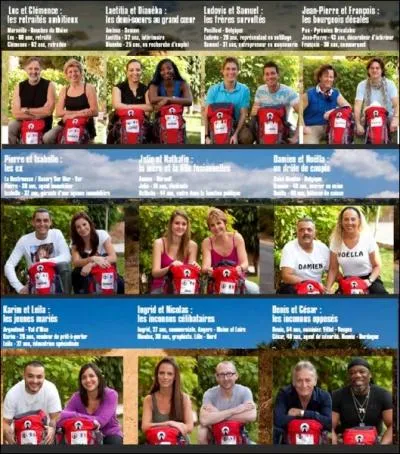 Quel binme a malheureusement chou en finale de la saison 7 face  Jean-Pierre et Franois ?