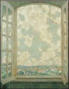 Qui a peint  Fentre sur le ciel  ?