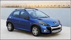 Elle a une allure de Peugeot 206+ mais elle ne nomme 207. En version 4X4 elle prend le nom de ...