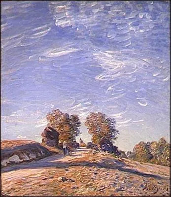 Qui a peint Chemin montant au soleil ?