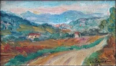 Qui a peint Paysage au chemin ?