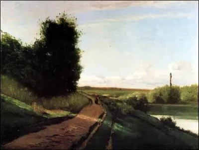 Qui a peint Chemin d'halage ?