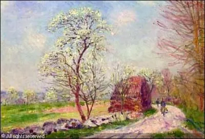 Qui a peint Le chemin de Butte ?