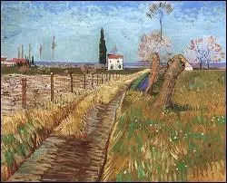 Qui a peint Chemin  travers champs ?