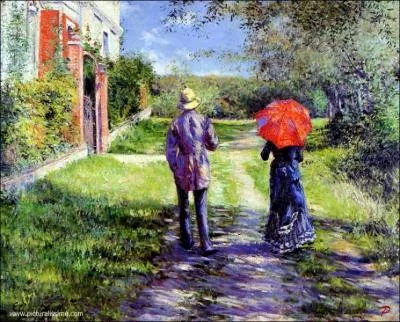 Qui a peint Chemin montant au soleil ?