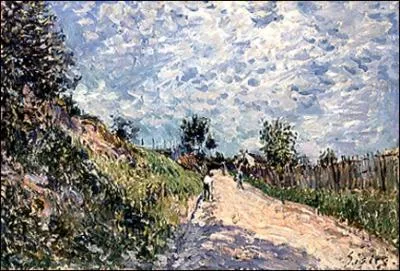 Qui a peint Chemin montant ?