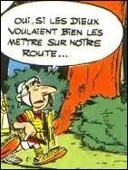 Julius Humrus est un lgionnaire romain dont l'uniforme sera vol par Astrix. Il apparat sans l'album ...