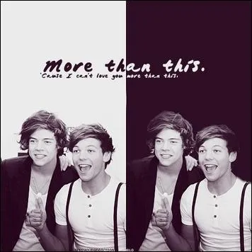 Comment la chanson  More than this  commence-t-elle ?