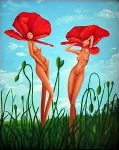 Le coquelicot est tmoin d'une union qui dure si le couple arrive  fter :