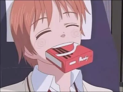 Pourquoi a t il une bote dans sa bouche ?