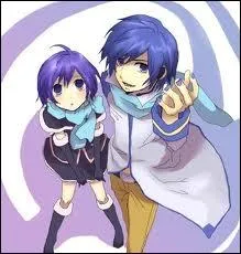 Quel nom porte la version fille de Kaito ? (elle est  gauche)